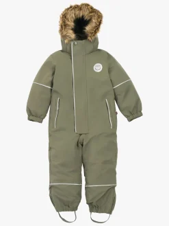 Børn VikingFootwear Flyverdragter|Overtøj-Viking Play Flyverdragt, Olive