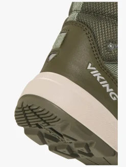 Børn VikingFootwear Støvler & Vinterstøvler-Viking Play Reflex 2V GTX Vinterstøvler, Olive