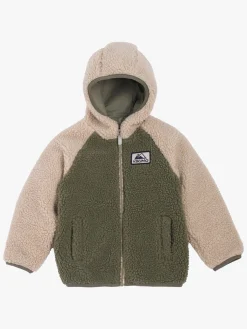 Fleecetøj|VikingFootwear Viking Play  Vendbar Fleecetrøje, Olive