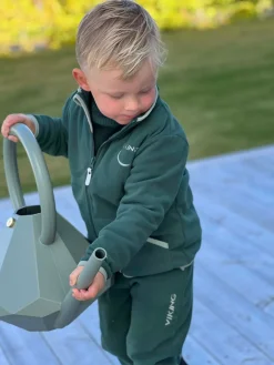 Fleecetøj|VikingFootwear Viking Playtime Fleecetrøje, Mørkegrøn/Grøn Grøn