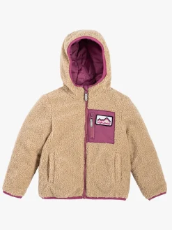 Fleecetøj|VikingFootwear Viking Playtime Vendbar Dynejakke, Plum Lyserød