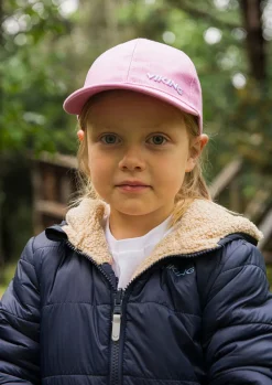 Fleecetøj|VikingFootwear Viking Playtime Vendbar Dynejakke/fleecetrøje, Navy Beige/Blå