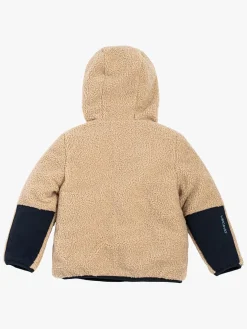 Fleecetøj|VikingFootwear Viking Playtime Vendbar Dynejakke/fleecetrøje, Navy Beige/Blå