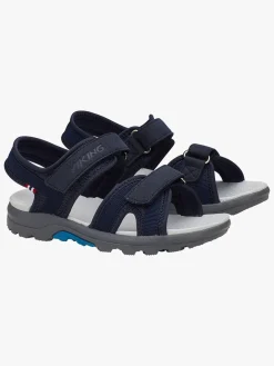 Børn VikingFootwear Sandaler & Klipklapper-Viking Tur 2V Sandaler, Navy