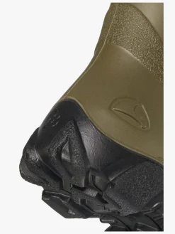 Børn VikingFootwear Gummistøvler-Viking Ultra Forede Gummistøvler, Khaki/Sort