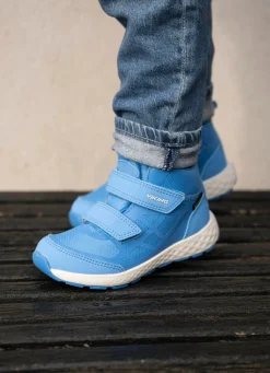 Sneakers|VikingFootwear Viking Veme Reflex 2V Mid GTX Sneakers, Blue/Eggshell Blå/Hvid