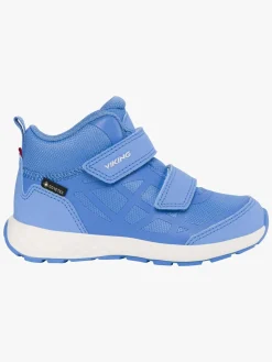 Sneakers|VikingFootwear Viking Veme Reflex 2V Mid GTX Sneakers, Blue/Eggshell Blå/Hvid