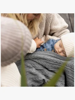 Interiør|VinterBloom Vinter & Bloom Cotton Cuddly EKO Tæppe, Misty Grey