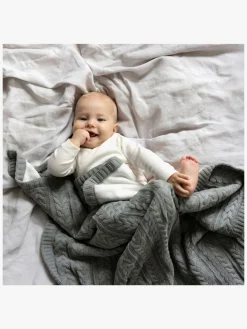 Interiør|VinterBloom Vinter & Bloom Cotton Cuddly EKO Tæppe, Misty Grey