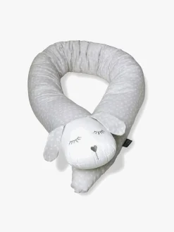 Børnesenge & Tilbehør|VinterBloom Vinter & Bloom Nordic Leaf Bumper Buddy, Calm Grey Grå/Hvid