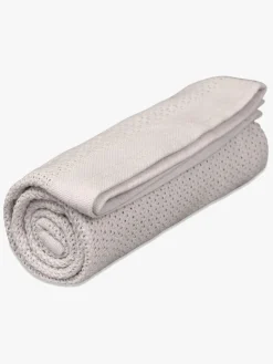 Børn VinterBloom Interiør-Vinter & Bloom Soft Grid Hæklet Babytæppe, Dove Grey