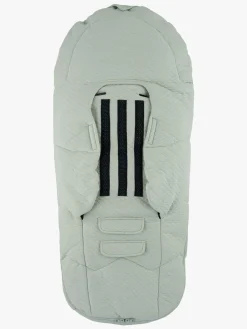 Køreposer|Voksi Breeze Light Kørepose, Dusty Green Footprints Grøn