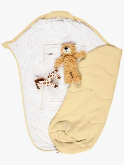 Køreposer|Voksi Breeze Light Kørepose, Kind Yellow Fields Gul