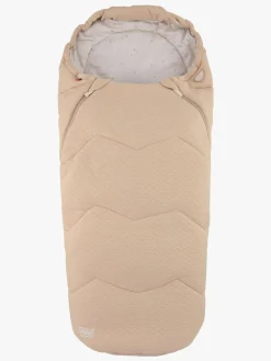 Køreposer|Voksi Breeze Light Kørepose, Sand Footprints Lyserød/Beige