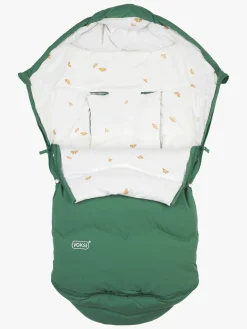 Køreposer|Voksi Explorer Kørepose, Grass Green Wings Grøn