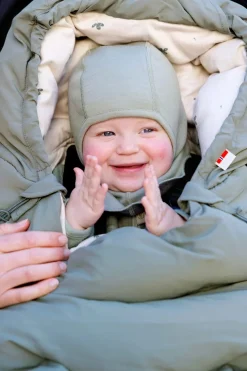 Køreposer|Voksi Explorer Kørepose, Meadow Green Clover Grøn