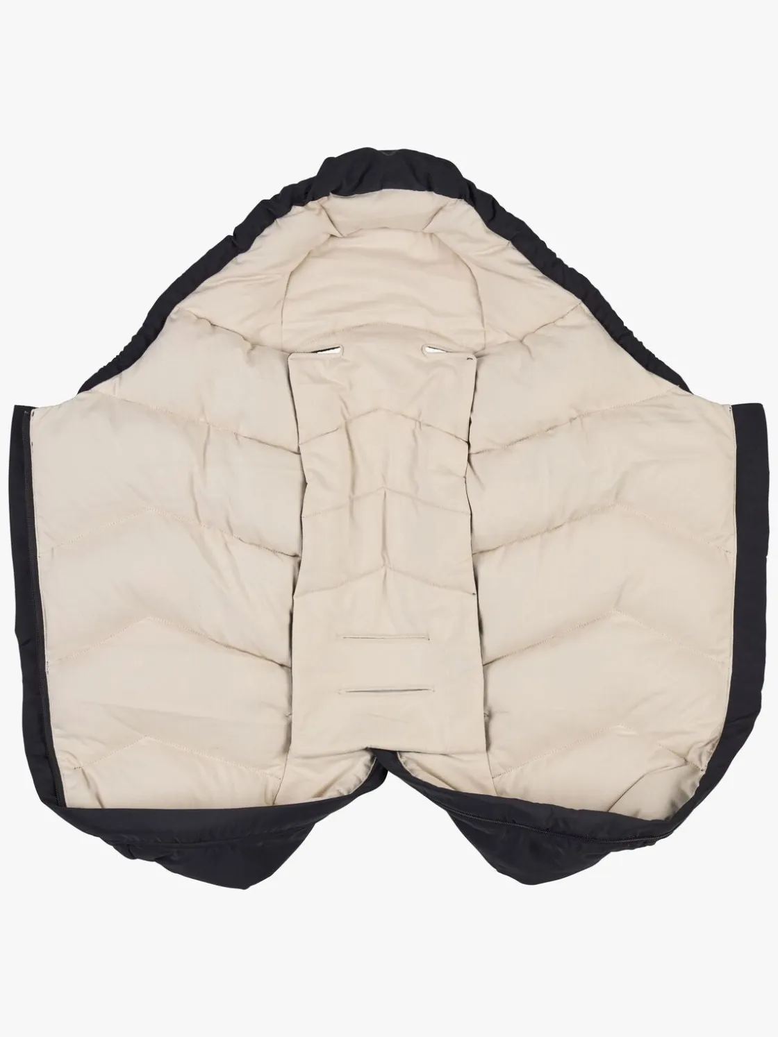 Køreposer|Voksi Move Kørepose, Black Solid Sort