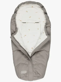 Køreposer|Voksi Move Light Kørepose, Dark Sand Wings Beige