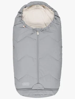 Køreposer|Voksi Sky Light Kørepose, Grey Solid Grå