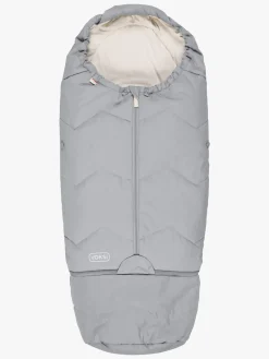 Køreposer|Voksi Sky Light Kørepose, Grey Solid Grå