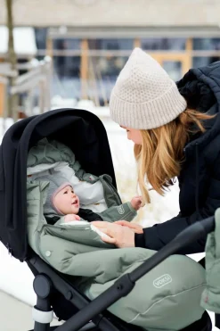 Køreposer|Voksi Urban Kørepose, Meadow Green Wings Grøn