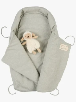 Køreposer|Voksi Wool Wrap Kørepose, Misty Green Grøn