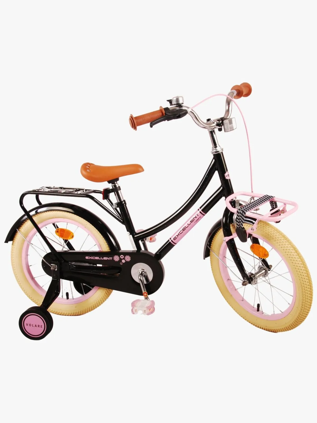 Cykler|Volare Excellent Cykel 16 Tommer, Sort