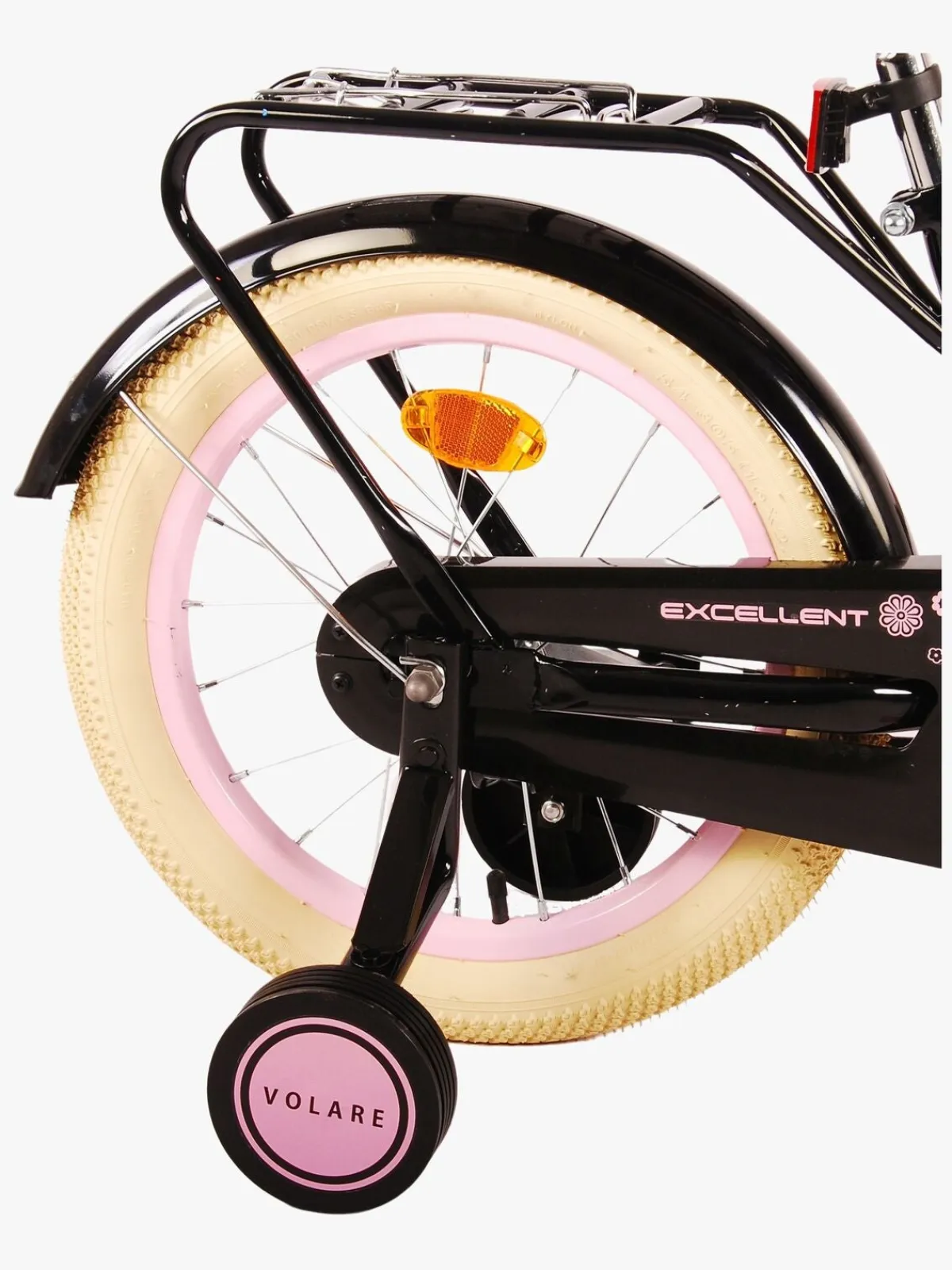Cykler|Volare Excellent Cykel 16 Tommer, Sort