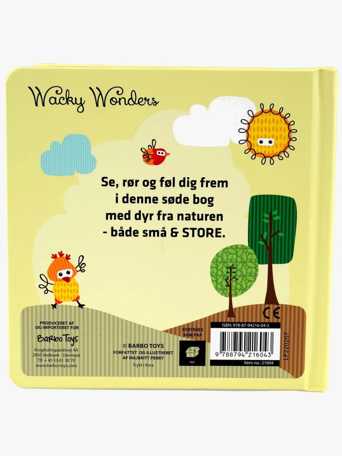 BarboToys Bøger-Wacky Wonders - Rør og Føl bog med Dyrevenner