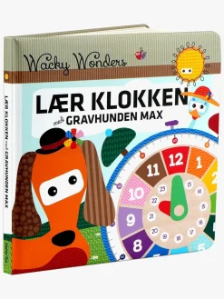 BarboToys Bøger-Wacky Wonders Bog - Lær om Klokken med hunden Max