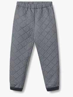 Børn Wheat Vintertøj-Alex Overtræksbukser, Ink Stripe