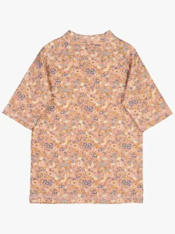 Uv & Strand|Wheat Cecilie Badetrøje, Flowers And Seashells