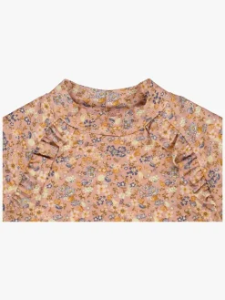 Uv & Strand|Wheat Cecilie Badetrøje, Flowers And Seashells