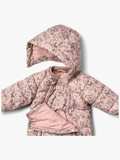 Overtøj|Wheat Edem Køredragt, Rose Powder Flowers