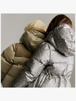 Børn Wheat Vintertøj-Eli Dynejakke, Silver Flower Meadow