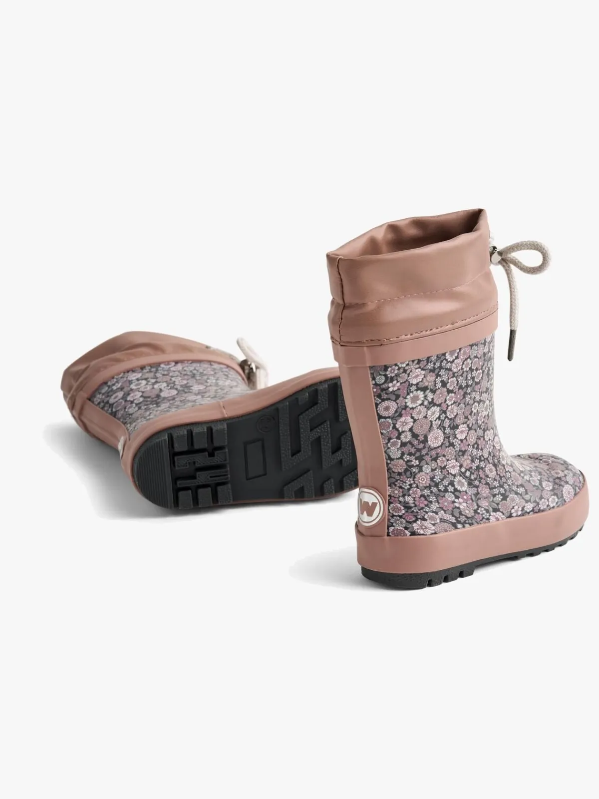 Børn Wheat Gummistøvler-Forede Gummistøvler, Black Sea Garden