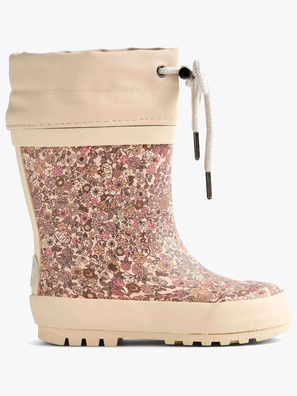 Gummistøvler|Wheat Forede Gummistøvler, Rose Dust Flowers