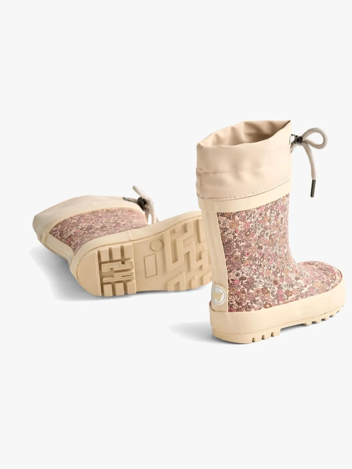 Gummistøvler|Wheat Forede Gummistøvler, Rose Dust Flowers