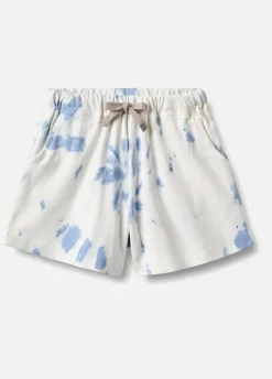 Underdele|Wheat Kalle Shorts, Blue Tie Dye