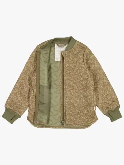 Børn Wheat Termotøj|Vintertøj-Loui Termojakke, Crisp Flowers