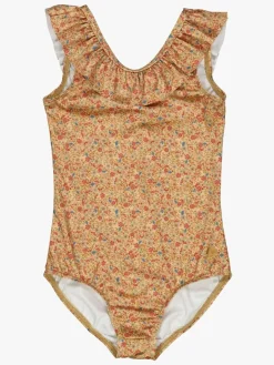 Uv & Strand|Wheat Marie-Louise Badedragt, Small Porcelain Flowers