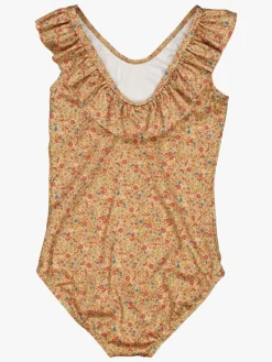 Uv & Strand|Wheat Marie-Louise Badedragt, Small Porcelain Flowers