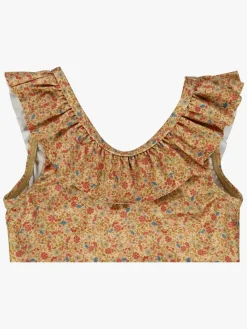 Uv & Strand|Wheat Marie-Louise Badedragt, Small Porcelain Flowers