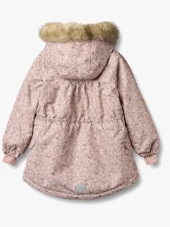 Børn Wheat Vintertøj-Mathilde Vinterjakke, Rose Dust Flowers