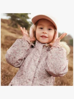 Børn Wheat Vintertøj-Mathilde Vinterjakke, Rose Dust Flowers