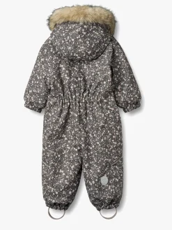 Flyverdragter|Overtøj|Wheat Nickie Køredragt, Black Sea Open Flowers