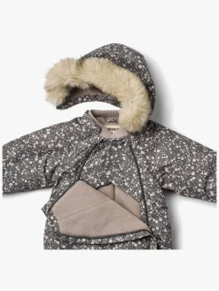 Flyverdragter|Overtøj|Wheat Nickie Køredragt, Black Sea Open Flowers