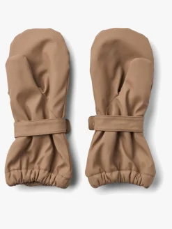 Børn Wheat Regntøj|Tilbehør-Riley Forede Regnvanter, Hazel