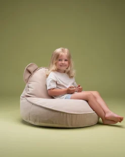 Børn Wigiwama Børnemøbler-Bjørn Sækkestol, Beige