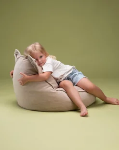 Børn Wigiwama Børnemøbler-Bjørn Sækkestol, Beige